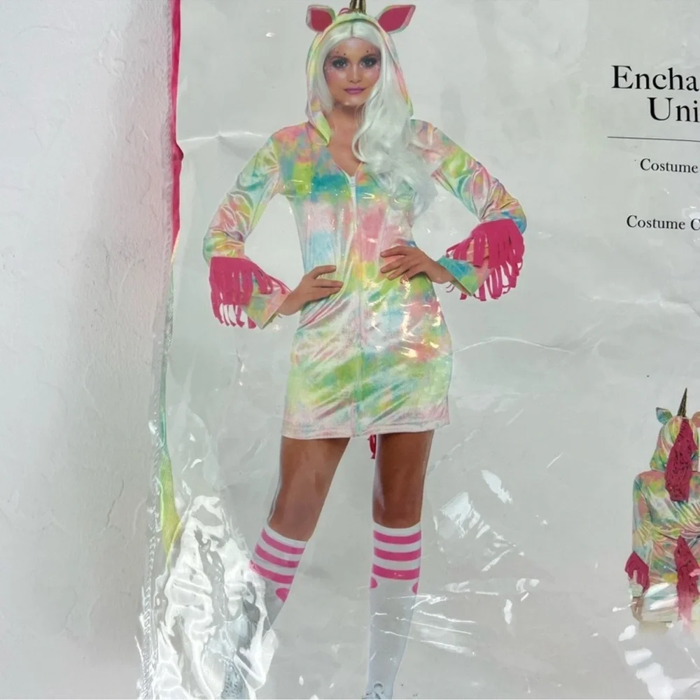 Enchanted Unicorn Costume Size Medium - Picture 5 of 7